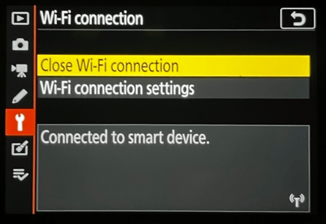 Camera — Connected to smart device